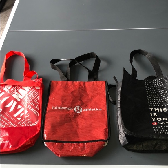 Lululemon Small Tote Bags Lot - Picture 2 of 5